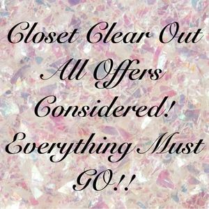 EVERYTHING MUST GO! ALL OFFERS CONSIDERED!!